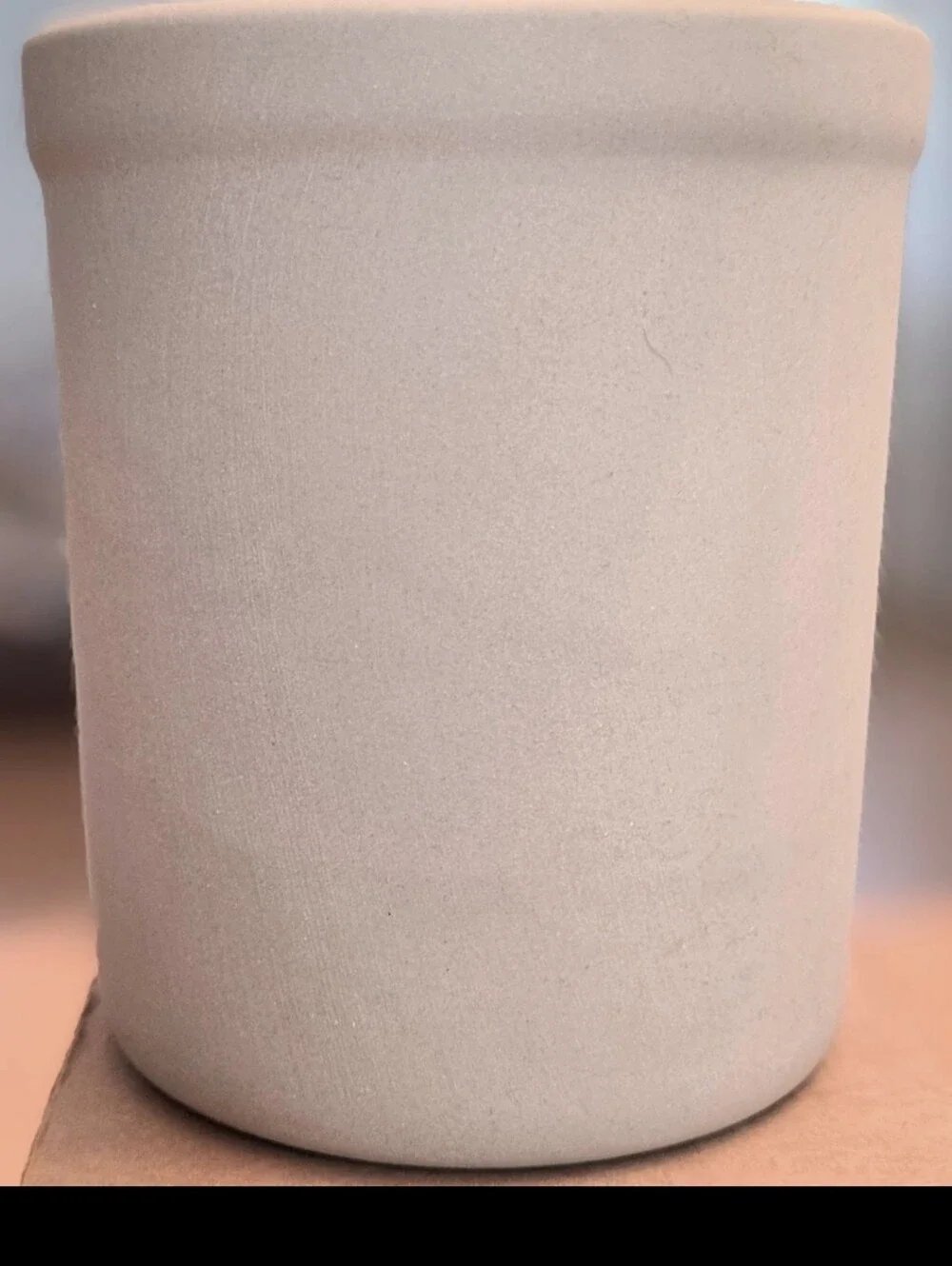 Pampered Chef Stoneware Bread Baking Crock oven Cooking Kitchen Utensil holder